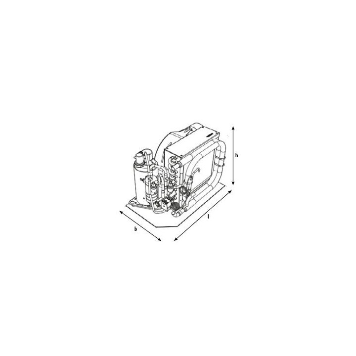 Boot airco 12000BTU Set
