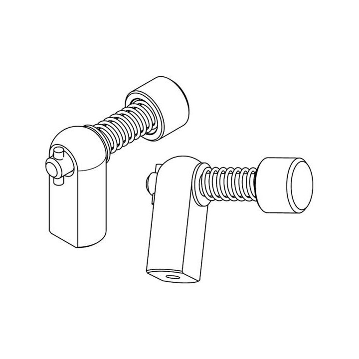 S-2674 gaskabel aansluitstuk