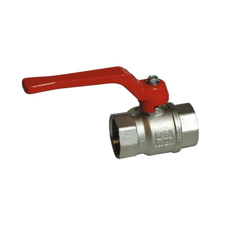 Kogelafsluiter Messing