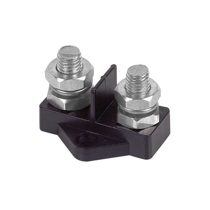 Vermogensklem 10 mm / 8 mm dubbel