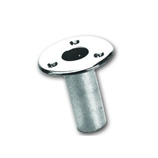 Vlaggenstokhouder inbouw 25mm